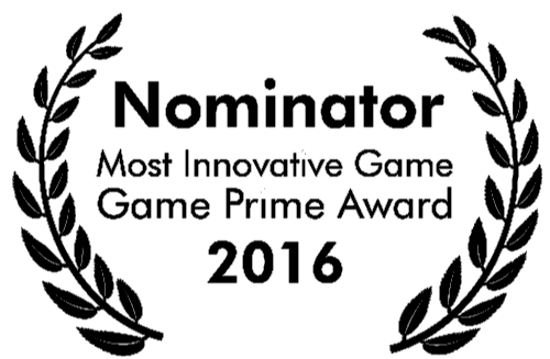 Laurel Wreath Nominator Most Innovative Game Game Prime Award